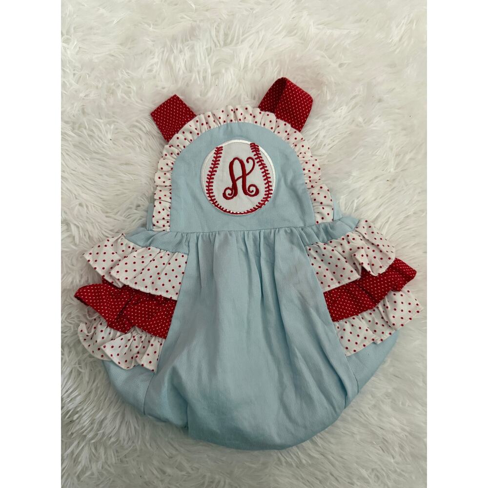 Ricrac & Ruffles Baseball Bubble